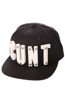 ADEEN Snapback C.U.N.T. in Black