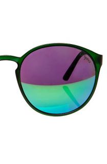 Le Specs Sunglasses Swizzle in Caribbean Sea Green