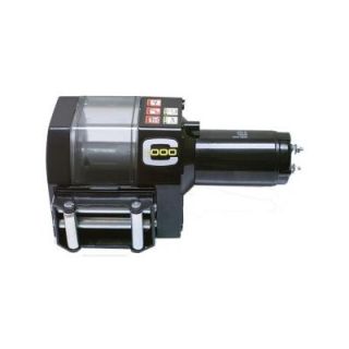 Superwinch Crane Series C1000 12 Volt DC Industrial Winch with Roller Fairlead and Free Spooling Clutch 03001