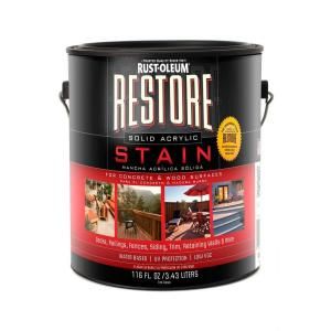 Restore 1 gal. Water Based Exterior Wood and Concrete Stain 47000