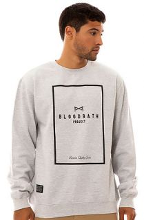 Bloodbath Sweatshirt Goods Crewneck in Grey