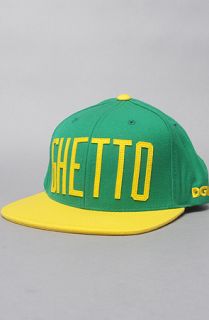 DGK The Ghetto Starter Cap in Green Yellow