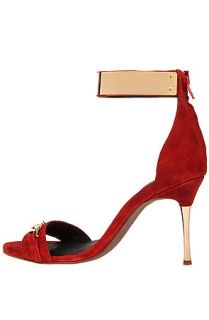 Jeffrey Campbell Shoe Malice (Exclusive) in Red and Gold