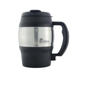 Bubba 20 oz. (591 mL) Insulated Double Walled BPA Free Mug with Stainless Steel Band 523 Black
