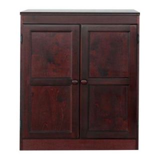 Concepts In Wood Multi Use Cherry Finish Storage Pantry KT613C 3036 C