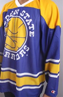 And Still x For All To Envy Vintage Golden State Warriors hockey jersey shirt NWT
