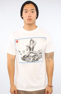 T.I.T.S. (Two In The Shirt) The TITS x Colt 45 Heavy Pour Tee in White