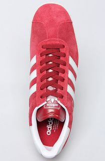 adidas The Gazelle 2 Suede Sneaker in Cardinal Light Grey White