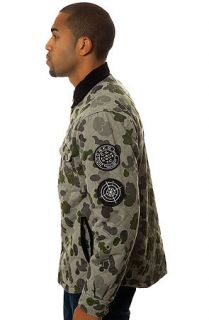 Crooks and Castles Jacket Problem Solvers in Camo Grey