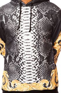 LATHC Hoody Ornate Snake Black