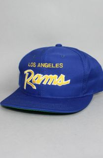 Vintage Deadstock Los Angeles Rams Snapback HatBlue