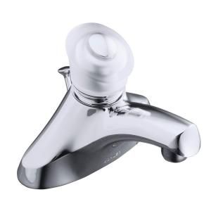 KOHLER Coralais Innovations 4 in. Single Handle Bathroom Faucet in Polished Chrome K 15681 F CP