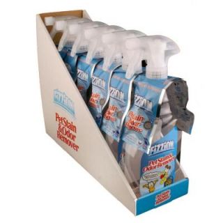 Fizzion 23 oz. Empty Bottle with 2 Pet Stain and Odor Remover Refill Tablets (Case of 6) 156 8576E