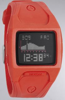 Nixon The Lodown Watch in Neon Orange