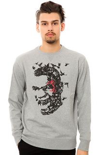 Staple Sweatshirt Mike Tyson Raging Pigeon in Grey