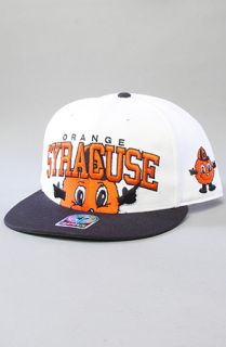 47 Brand Hats The Syracuse Blockhouse MVP Snapback Cap in Orange Navy