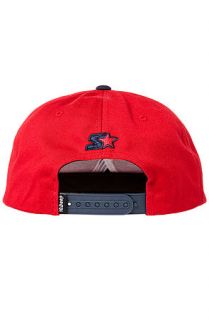 10 Deep Hat Stars X Wing Snapback in Red