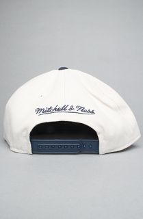 Mitchell & Ness The Dallas Cowboys Sharktooth Snapback Hat in Blue Gray