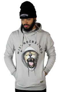 Entree LS MISUNDERSTOOD RIOT LEO Gray Hoodie