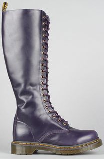 Dr. Martens The 1B60 20Eye Zip Boot in Potent Purple