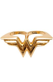 nOir Ring DC Comics Wonder Woman Knuckle in Gold