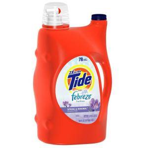 Tide 150 oz. Liquid Laundry Detergent with Febreze 003700013836 