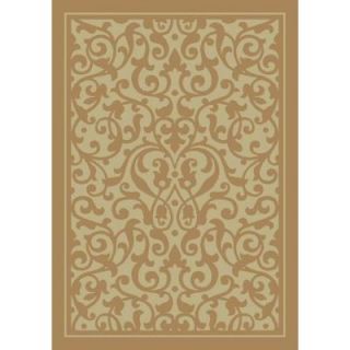 Shaw Living Christine Gold 3 ft. 11 in. x 5 ft. 3 in. Area Rug DISCONTINUED 3UA4973200