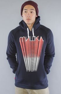 Mishka The Cyrillic Trails Hoody in Navy