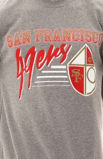 Mitchell & Ness Crewneck Sweatshirt San Francisco 49ers in Grey