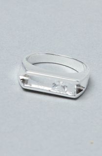 Han Cholo The Moving Stone Ring in Silver