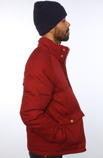 Billionaire Boys Club The Oxford Down Jacket in Burgundy