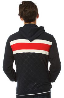 LRG The 47 Gram Zip Front Hoody in Navy