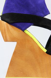 DV8 by Dolce Vita The Brava Shoe in Electric Blue Suede