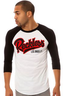 Young & Reckless Tee Kill Switch Raglan in White