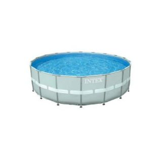 Intex 16 ft. x 48 in. Ultra Frame Pool Set with 1200 gal. Sand Filter Pump 28323EG