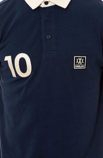 10 Deep Shirt Rugby Dashiki in Navy Blue