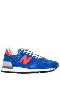 New Balance Sneaker Made in USA National Parks 990 Sneaker in Blue