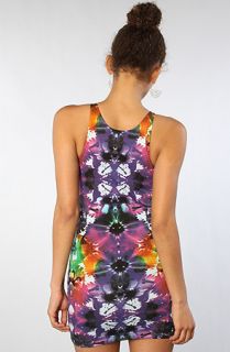 Motel The New Zoe Dress in Tye Dye