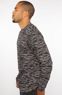 Crooks and Castles The Hacker Tiger Camo Thermal in Black