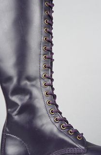 Dr. Martens The 1B60 20Eye Zip Boot in Potent Purple