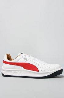 Puma The GV Special Olympics Sneaker in White High Risk Red New Navy