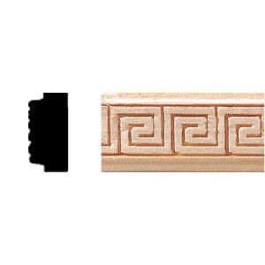 House of Fara 3/8 in. x 3/4 in. x 8 ft. Hardwood Panel Moulding 693