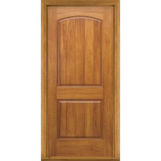 Masonite AvantGuard Sierra 2 Panel Finished Smooth Fiberglass Entry Door with No Brickmold 10157