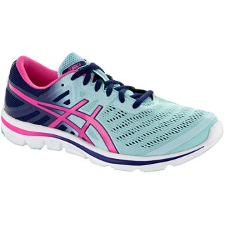 ASICS GEL Electro33 ASICS Womens Running Shoes Ice Blue/Hot Pink/Navy