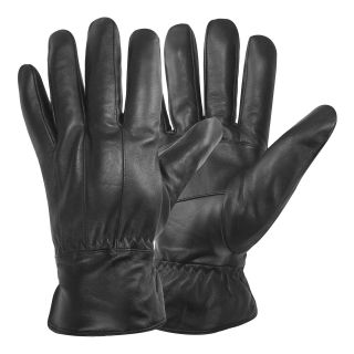 Stafford Leather Gloves, Black, Mens