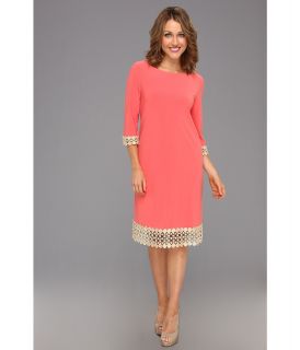 Christin Michaels Carys Dress Womens Dress (Coral)