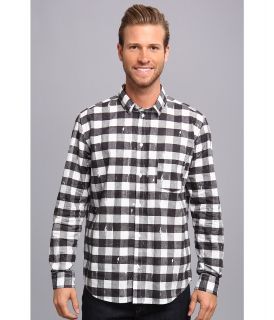Cheap Monday Neo B D Shirt Mens Long Sleeve Button Up (Black)