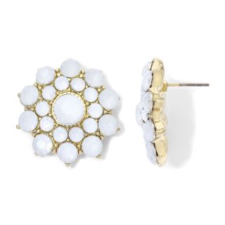 MIXIT Mixit White Flower Earrings