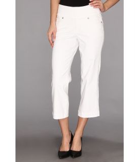 Jag Jeans Felicia Pull On Crop Jean in White Womens Jeans (White)