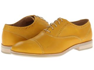 JD Fisk Gamble Mens Lace up casual Shoes (Yellow)